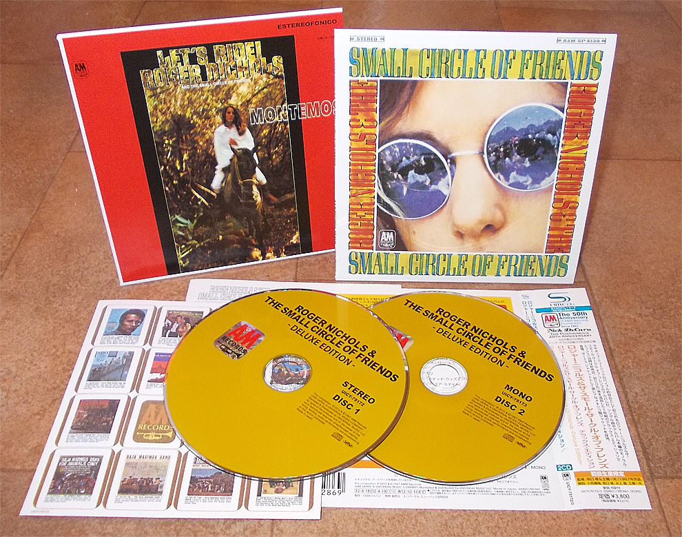 Japan (Papersleeve) Mini LP CDs <><>: Roger Nichols & The Small